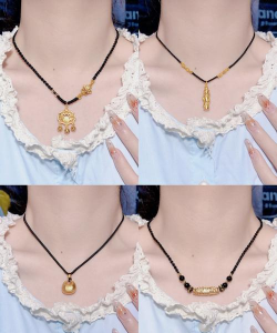 包金项链搭配有什么技巧