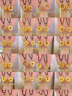 包金吊坠保养需要注意些什么