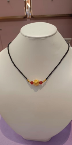 黄金钱币吊坠配什么绳子好看？