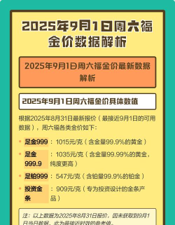 天津周六福黄金多少钱一克（2025年10月9日）
