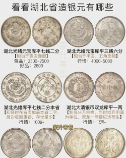 湖北省造大清银币价格（2025年10月16日）