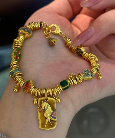 2025年10月17日金鹭首饰黄金1261元/克