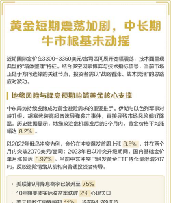 黄金回调夯实长期牛市根基