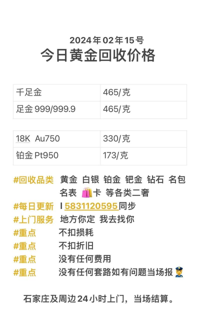足金价格今天多少一克（2025年10月30日）