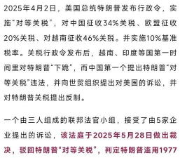 特朗普关税案庭审或掀波澜黄金回调