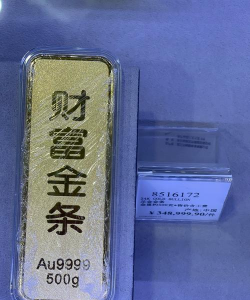 高赛尔周五（11月14日）金条971元/克