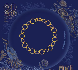 2025年12月19日潮宏基黄金铂金多少元一克