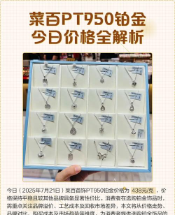 2025年12月20日菜百铂金最新价格多少一克