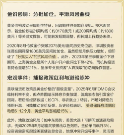 什么时候买入黄金更合适？