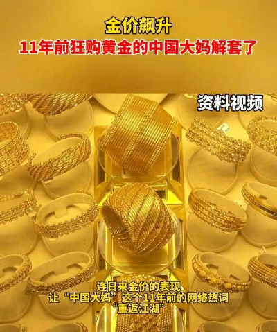 什么时候增加黄金配置能对冲风险？