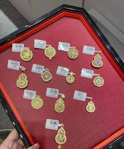 12月24日金兰首饰黄金报1406元/克