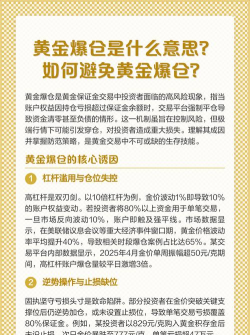 黄金期货交易需要注意哪些风险点？