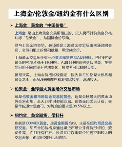 黄金TD和黄金期货交易有何不同?