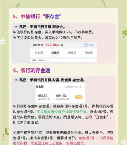 黄金积存和黄金ETF有何区别？