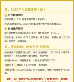 什么时候买入黄金投资最合适？