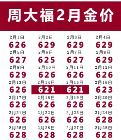 2026年04月18日周大福黄金最新价格多少一克