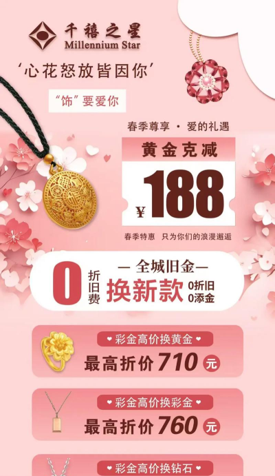 2026年08月14日千禧之星黄金最新价格多少元一克