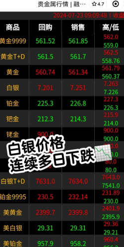 白银9999今日最新价格多少（2025年09月03日更新）