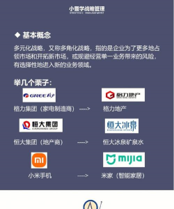 多元化战略的三大原因