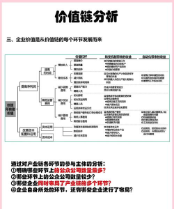 企业资源能力价值链分析的概述