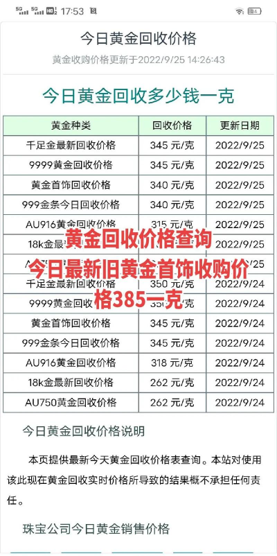 【上涨】2025年9月3日柳林县附近黄金回收店最新价格表