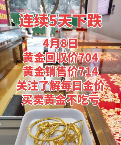 弥勒黄金回收实体店实时行情:2025年7月30日最新价格758元/克