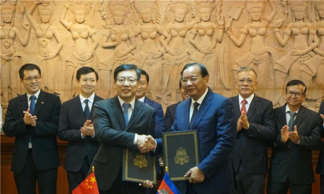 澜湄合作专项基金柬埔寨项目举行协议签署仪式