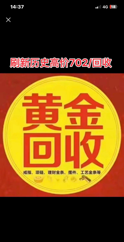 现在黄金回收价格多少钱一克？2025年4月5日聊城地区最新报价702元/克