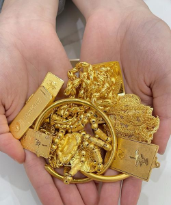 清徐县黄金回收公司：2025年1月25日黄金回收多少钱一克