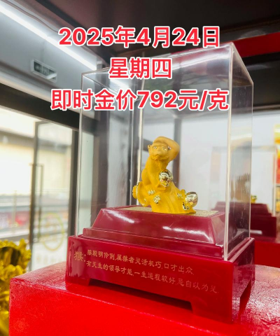 无锡银楼现在黄金价格多少钱一克（2024年1月18日）