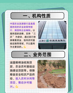 农业发展银行和农业银行区别