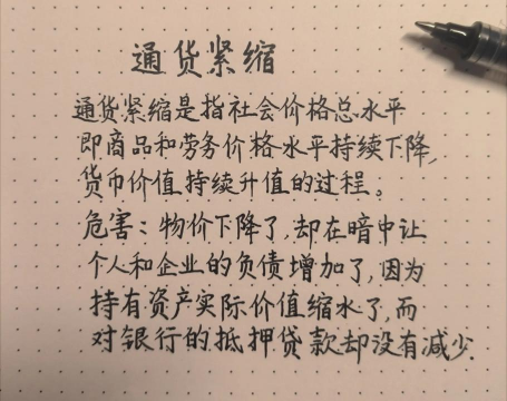 通货萎缩是什么