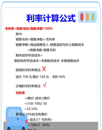 加权毛利率计算公式