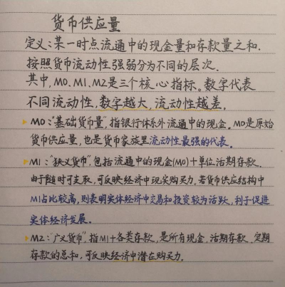 货币供应量1是什么