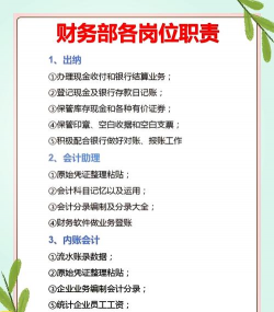 概括财务部在企业中的作用