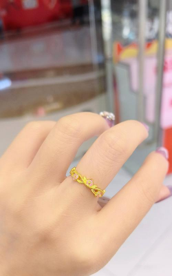 3D足金黄金戒指能戴一辈子吗？