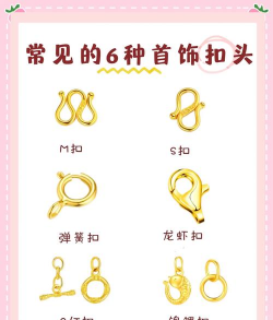 不同含金量项链的扣子有什么不同？