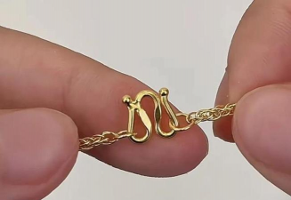 不是m扣的足金项链是纯金的吗？