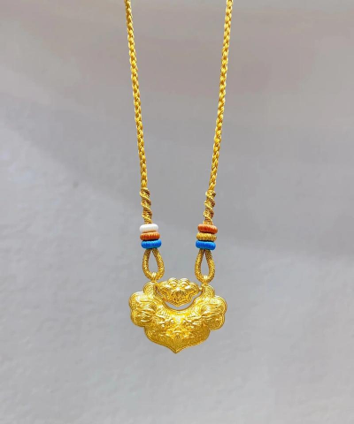 黄金富贵锁有什么寓意？