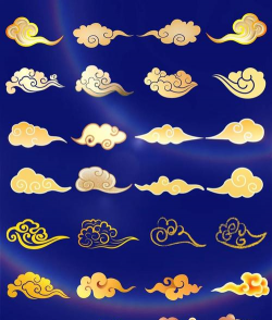 黄金祥云图案寓意？