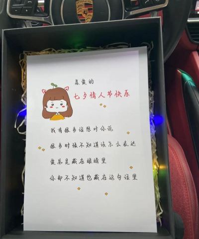 七夕节送什么给20男朋友？