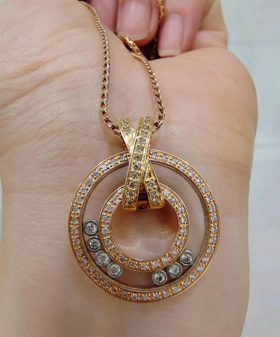 18k金钻石挂坠能换黄金吗？