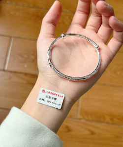 快手纯银手镯很便宜是真的吗？