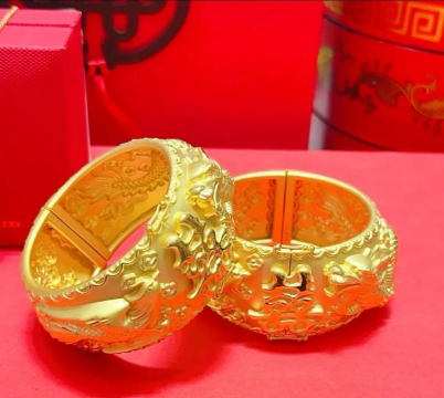 5D工艺足金手镯好吗？