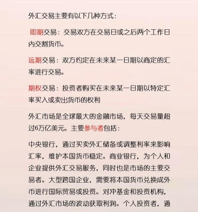 外汇入门基础知识：什么是外汇？