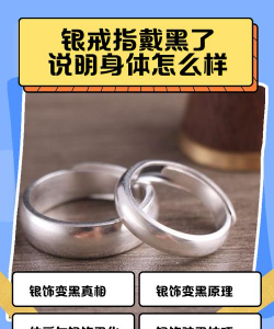 银戒指变黑怎么办