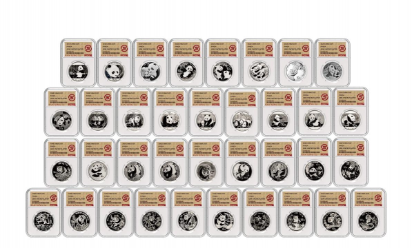 1盎司熊猫银币价格(2025年12月4日)