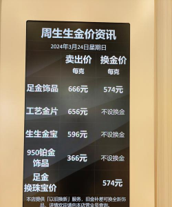 武汉周生生今日金价多少一克(2025年12月8日)