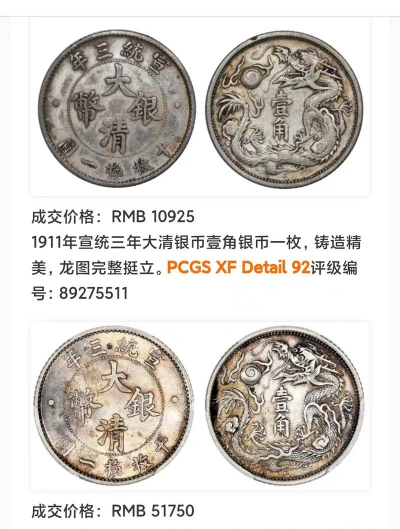 天津造大清银币价格(2025年12月16日)